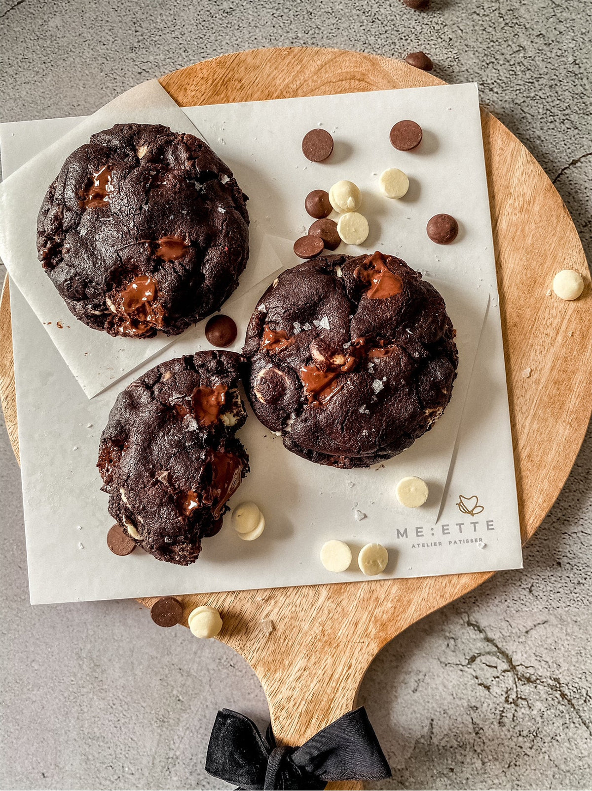 Triple Chocolate Chunk Cookie | Pc