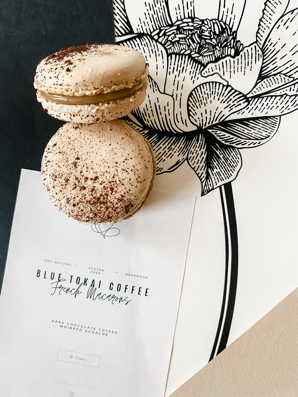 Coffee Macarons | Pack of 6 or 9